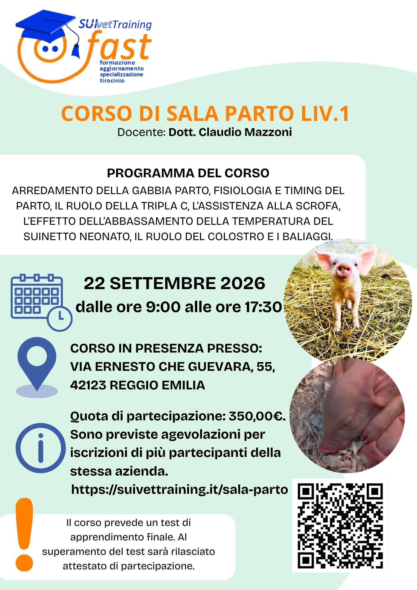 Gestione della sala parto Liv. 1-Reggio Emilia